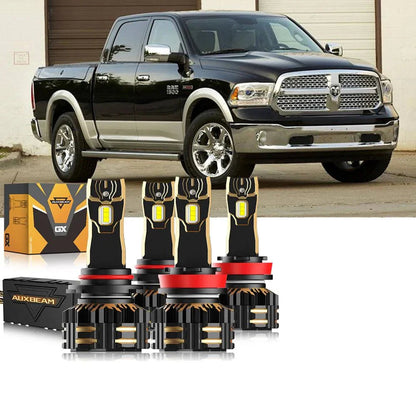 Kit d’ampoules LED de phare 9005 H11 pour Ram 1500 (sans projector-type phares) 2014 – vue 14 – NOVADOMIO