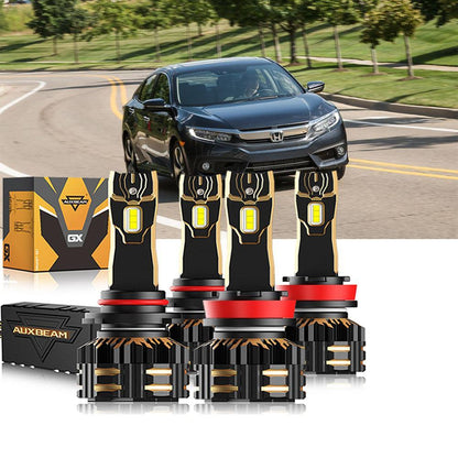 Kit d’ampoules LED de phare 9005 H11 pour Honda Civic 2016–2020 – vue 9 – NOVADOMIO