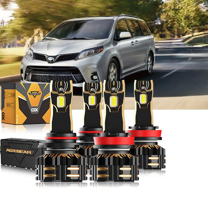 Kit d’ampoules LED de phare 9005 D4S pour Toyota Sienna 2020 – vue 12 – NOVADOMIO