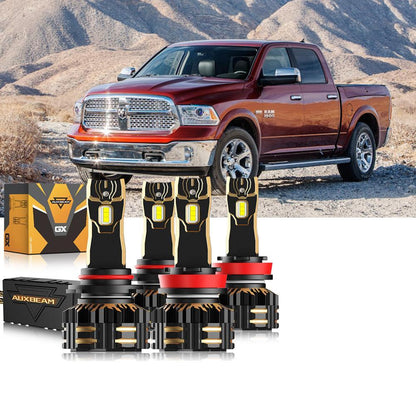 Kit d’ampoules LED de phare 9005 H11 pour Ram 1500 (sans phares à projecteur) 2013 – vue 14 – NOVADOMIO