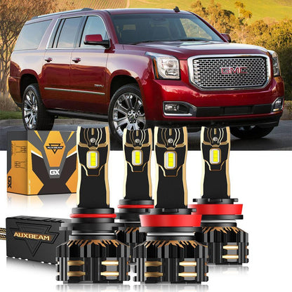 Kit d’ampoules LED de phare 9005 H11 pour GMC Yukon Halogen 2015–2019 – NOVADOMIO