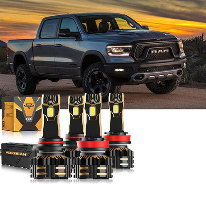 Kit d’ampoules LED de phare 9005 H11 pour Ram 1500 (sans projector-type phares) 2018–2019 – vue 13 – NOVADOMIO