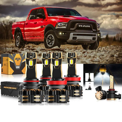 Kit d’ampoules LED de phare 9005 H11 pour Ram 1500 (sans projector-type phares) 2016–2017 – vue 12 – NOVADOMIO
