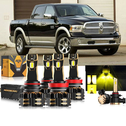 Kit d’ampoules LED de phare 9005 H11 pour Ram 1500 (sans projector-type phares) 2014 – vue 11 – NOVADOMIO