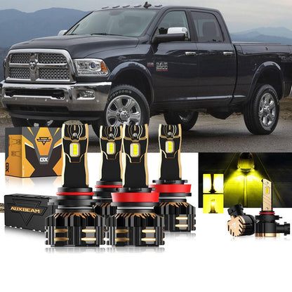 9005 H11 phares ampoules LED kit pour Ram 2500 (sans projector-type phares) 2016–2017 – vue 13 – NOVADOMIO