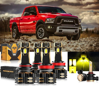 Kit d’ampoules LED de phare 9005 H11 pour Ram 1500 (sans projector-type phares) 2016–2017 – vue 13 – NOVADOMIO