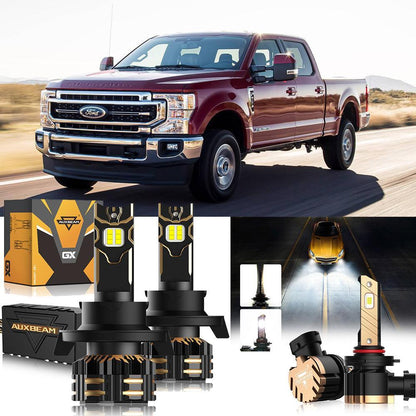 pour 2005-2010 Ford F-350 Super Duty H13 Ampoules de phare LED – NOVADOMIO
