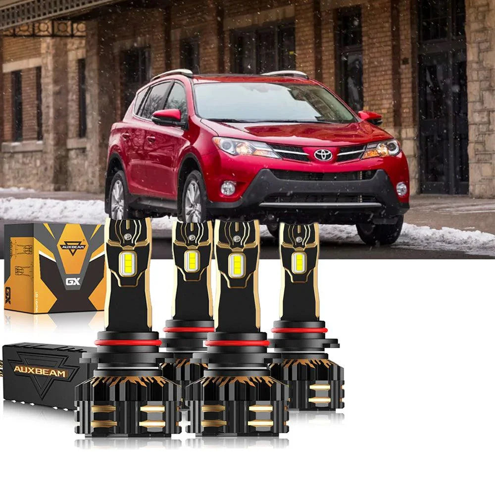 pour 2013-2015 Toyota RAV4 9005 Ampoules de phare LED Bundle – vue 12
