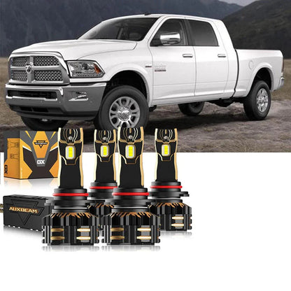 9005 9005 phares ampoules LED kit pour Ram 2500 (avec projector-type phares) 2018–2019 – vue 14 – NOVADOMIO