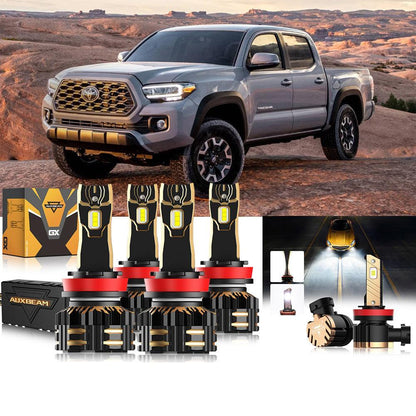 pour 2021-2022 Toyota Tacoma H11 Ampoules de phare LED Bundle – NOVADOMIO