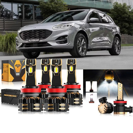 pour 2018-2019 Ford Escape H11 Ampoules de phare LED Bundle