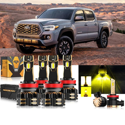 pour 2021-2022 Toyota Tacoma H11 Ampoules de phare LED Bundle – vue 11 – NOVADOMIO