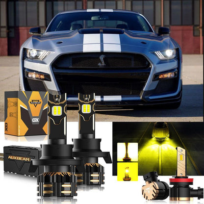 H13 Ampoules de phare LED pour Ford Mustang Base, Bulb 2007–2012 – vue 11 – NOVADOMIO