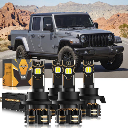 Kit d’ampoules LED de phare H13 pour Jeep Gladiation 2020 – NOVADOMIO