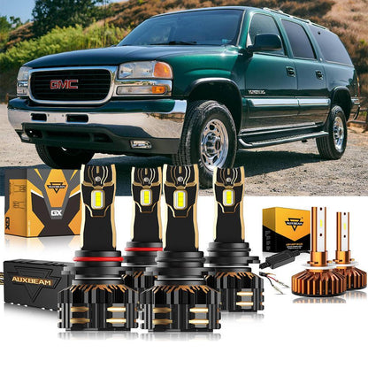 Kit d’ampoules LED de phare 9005 9006 pour GMC Yukon XL 1500 2000–2001 – NOVADOMIO