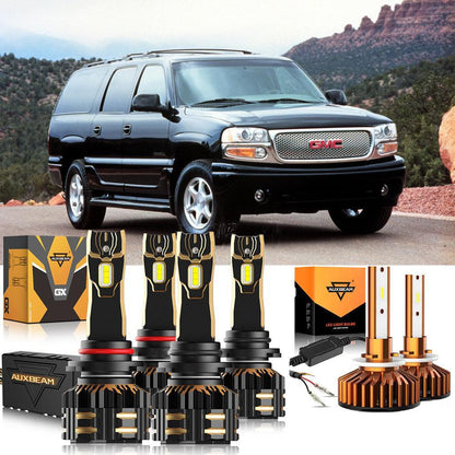 Kit d’ampoules LED de phare 9005 9006 pour GMC Yukon 2000–2001 – NOVADOMIO