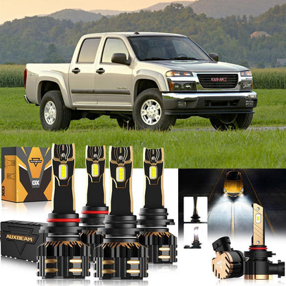 Kit d’ampoules LED de phare 9005 9006 pour GMC Canyon 2004–2012 – NOVADOMIO