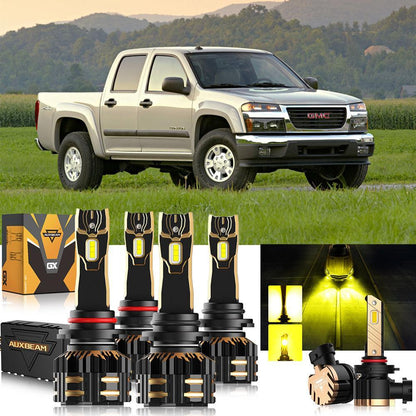 Kit d’ampoules LED de phare 9005 9006 pour GMC Canyon 2004–2012 – vue 10 – NOVADOMIO