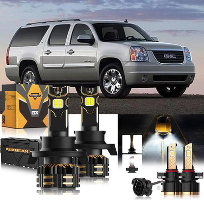 pour 2007-2013 GMC Yukon XL 2500 H13 Ampoules de phare LED – NOVADOMIO