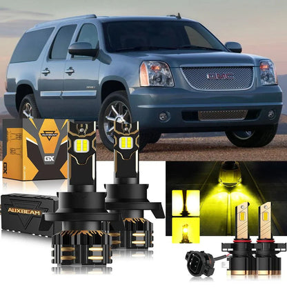pour 2007-2014 GMC Yukon XL 1500 H13 Ampoules de phare LED Bundle – vue 11 – NOVADOMIO