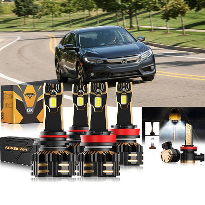 Kit d’ampoules LED de phare 9005 H11 pour Honda Civic 2016–2020 – NOVADOMIO