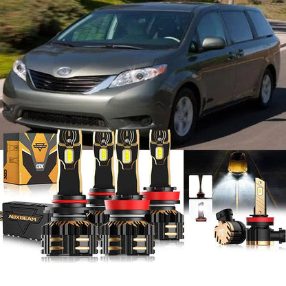Kit d’ampoules LED de phare 9005 H11 pour Toyota Sienna 2011–2019 – NOVADOMIO