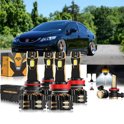 Kit d’ampoules LED de phare 9005 H11 9006 pour Honda Civic 2014–2015 – vue 15 – NOVADOMIO