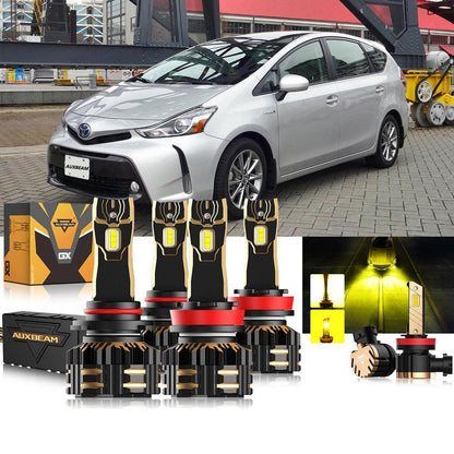 Kit d’ampoules LED de phare 9005 H11 pour Toyota Prius V 2012–2018 – vue 11 – NOVADOMIO
