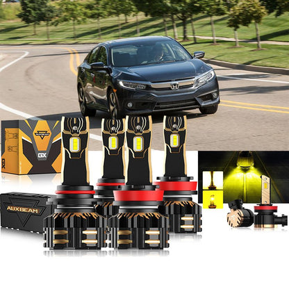 Kit d’ampoules LED de phare 9005 H11 pour Honda Civic 2016–2020 – vue 8 – NOVADOMIO