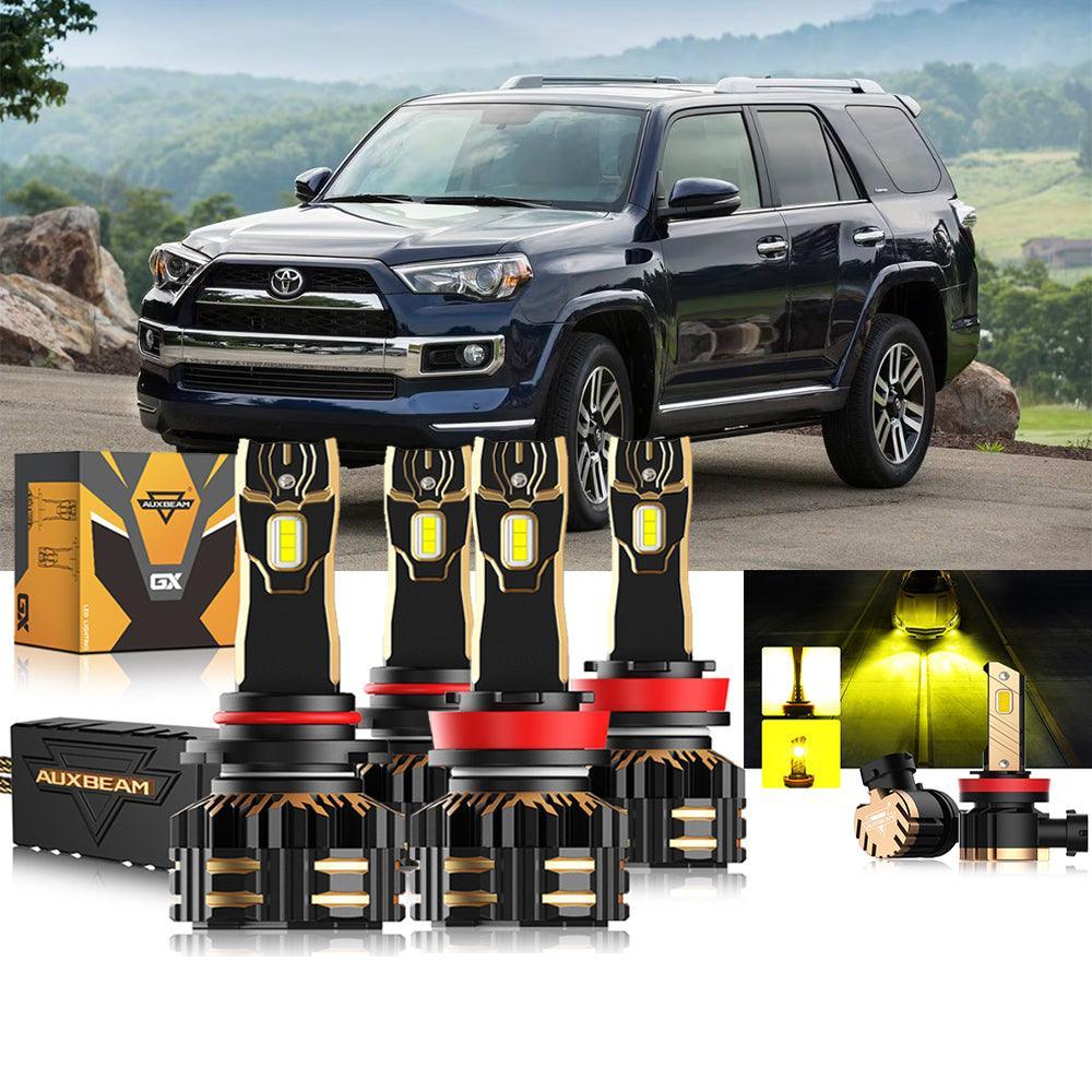 pour 2010-2020 Toyota 4Runner 9005 H11 Ampoules de phare LED Bundle – vue 11