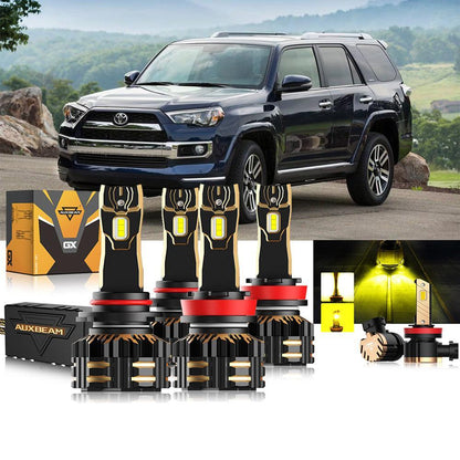 pour 2010-2020 Toyota 4Runner 9005 H11 Ampoules de phare LED Bundle – vue 11 – NOVADOMIO