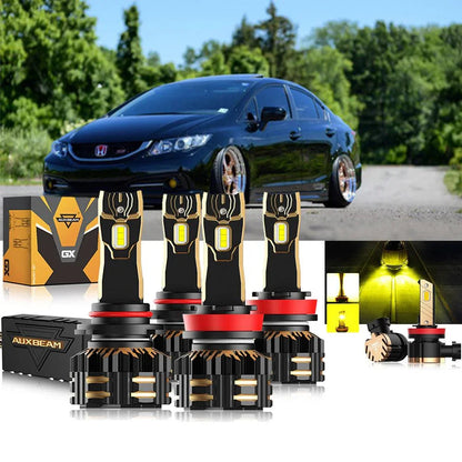 Kit d’ampoules LED de phare 9005 H11 9006 pour Honda Civic 2014–2015 – vue 14 – NOVADOMIO