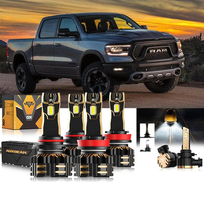 Kit d’ampoules LED de phare 9005 H11 pour Ram 1500 (sans projector-type phares) 2018–2019 – vue 16 – NOVADOMIO