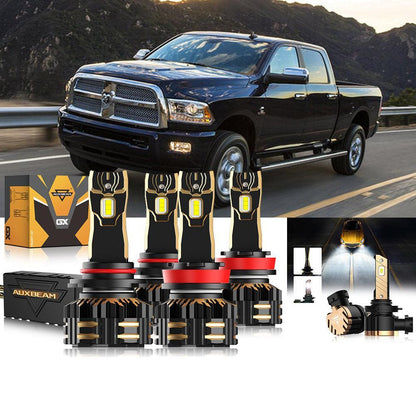 Kit d’ampoules LED de phare 9005 H11 pour Ram 2500 (sans projector-type phares) 2013–2015 – vue 19 – NOVADOMIO