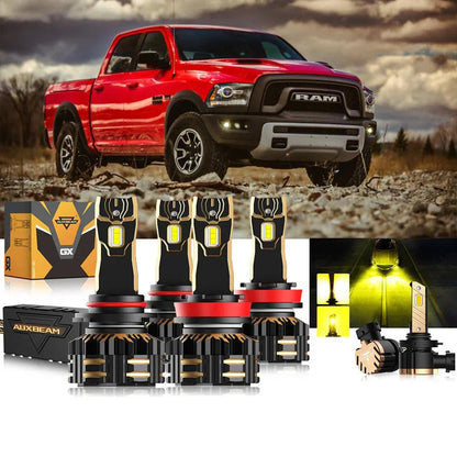 Kit d’ampoules LED de phare 9005 H11 pour Ram 1500 (sans projector-type phares) 2016–2017 – vue 11 – NOVADOMIO