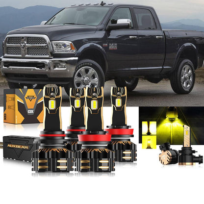 9005 H11 phares ampoules LED kit pour Ram 2500 (sans projector-type phares) 2016–2017 – vue 11 – NOVADOMIO