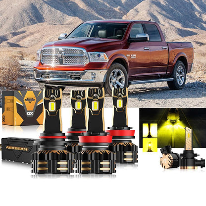 Kit d’ampoules LED de phare 9005 H11 pour Ram 1500 (sans phares à projecteur) 2013 – vue 11 – NOVADOMIO
