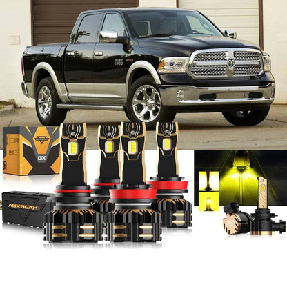 Kit d’ampoules LED de phare 9005 H11 pour Ram 1500 (sans projector-type phares) 2014 – vue 13 – NOVADOMIO