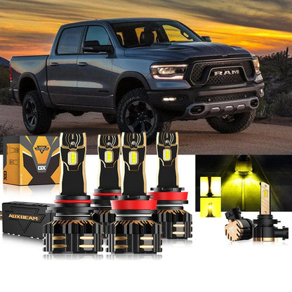 Kit d’ampoules LED de phare 9005 H11 pour Ram 1500 (sans projector-type phares) 2018–2019 – vue 17 – NOVADOMIO