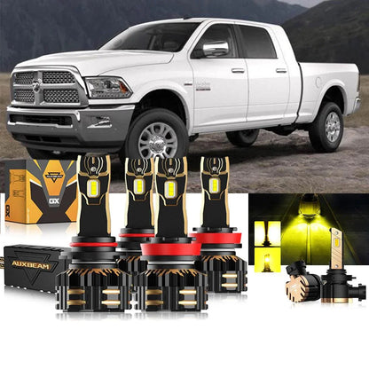 9005 H11 phares ampoules LED kit pour Ram 2500 (sans projector-type phares) 2018–2019 – vue 13 – NOVADOMIO