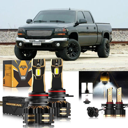 pour 2015 GMC Sierra 2500 HD 9012 Ampoules de phare LED – NOVADOMIO