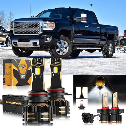 pour 2015 GMC Sierra 3500 HD 9012 Ampoules de phare LED – NOVADOMIO