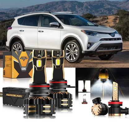 Kit d’ampoules LED de phare 9012 pour Toyota RAV4 2016–2018 – NOVADOMIO