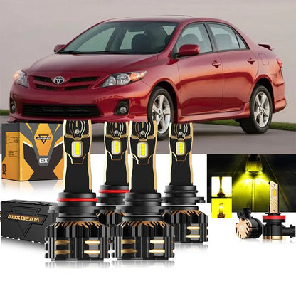 Kit d’ampoules LED de phare 9005 9006 pour Toyota Corolla 2009–2013 – vue 10 – NOVADOMIO
