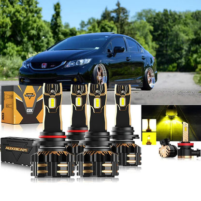 Kit d’ampoules LED de phare 9005 H11 9006 pour Honda Civic 2014–2015 – vue 12 – NOVADOMIO