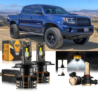 pour 2005-2011 Toyota Tacoma H4 Ampoules de phare LED Bundle – NOVADOMIO