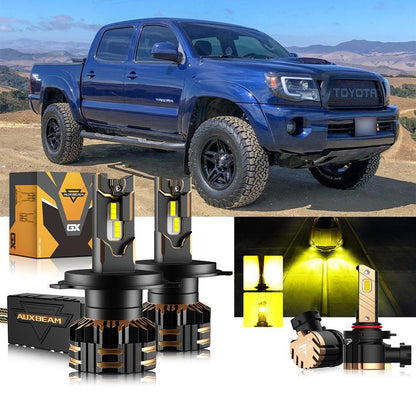 pour 2005-2011 Toyota Tacoma H4 Ampoules de phare LED Bundle – vue 11 – NOVADOMIO