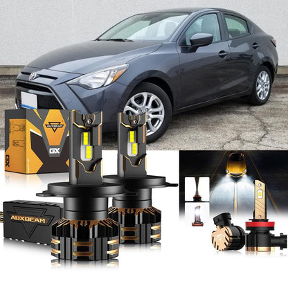 H4 Ampoules de phare LED pour Toyota Yaris iA 2017–2018 – NOVADOMIO