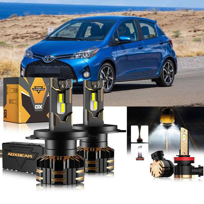 H4 Ampoules de phare LED pour Toyota Yaris 2016–2019 – NOVADOMIO