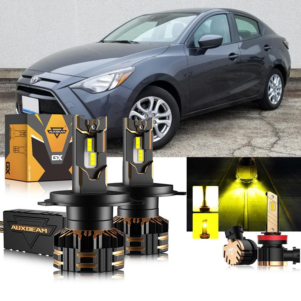 pour 2017-2018 Toyota Yaris iA H4 Ampoules de phare LED – vue 11
